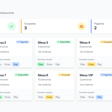 Sistema de Administración de Restaurante Laravel + Vue.js + SQLite